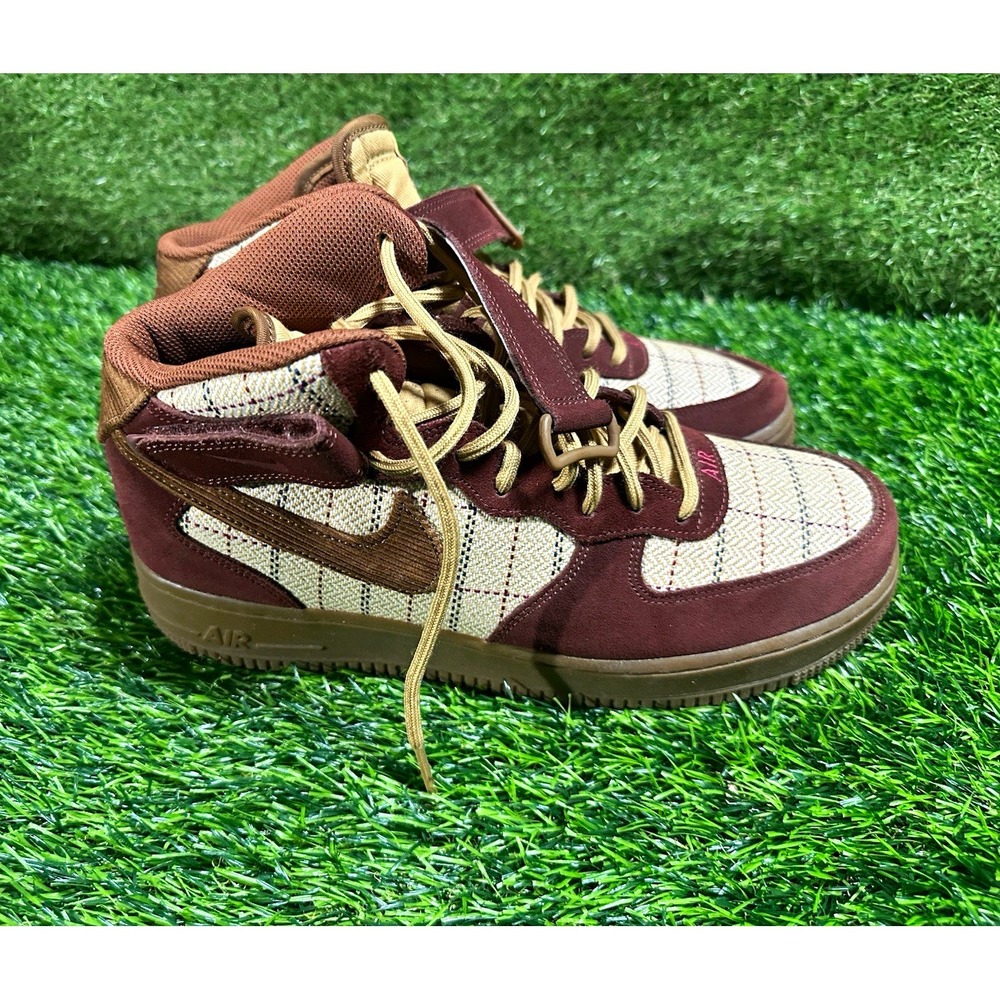 Nike AIR FORCE 1 MID '07 LV8 'GUM DARK BROWN' Men's size 10